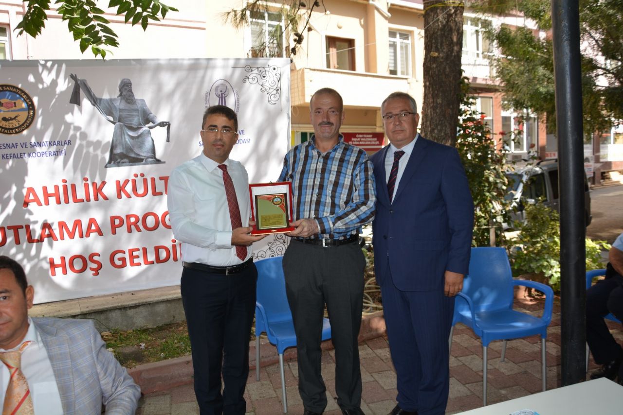 Ahilik Haftası İçin Tören Düzenlendi.